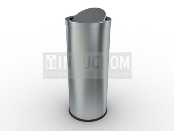 Basurero Tapa Péndulo Atenas