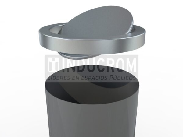 Basurero Tapa Péndulo Atenas