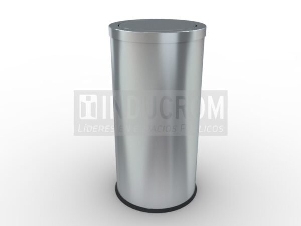 Basurero de acero inoxidable Tapa Péndulo Praga