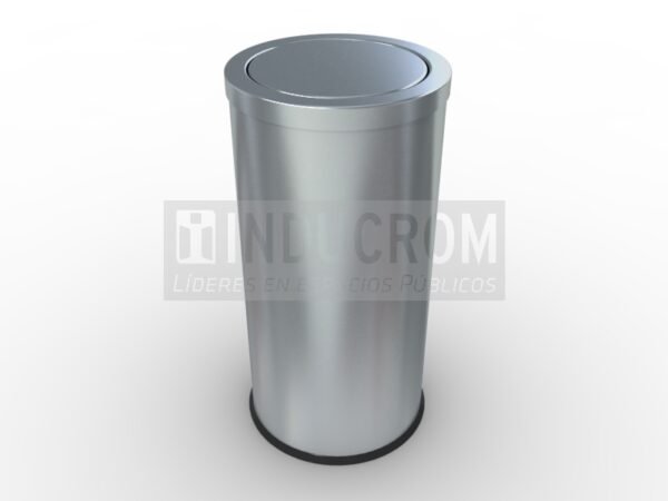 Basurero de acero inoxidable Tapa Péndulo Praga