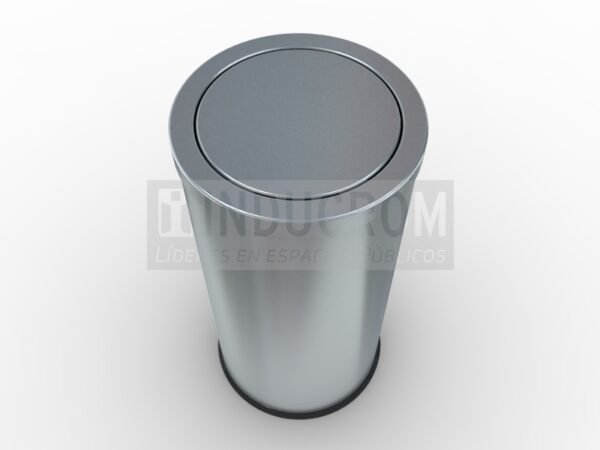 Basurero de acero inoxidable Tapa Péndulo Praga