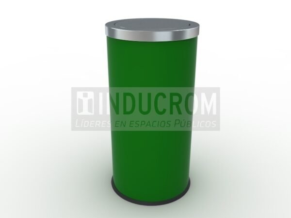 Basurero de acero inoxidable Tapa Péndulo Praga