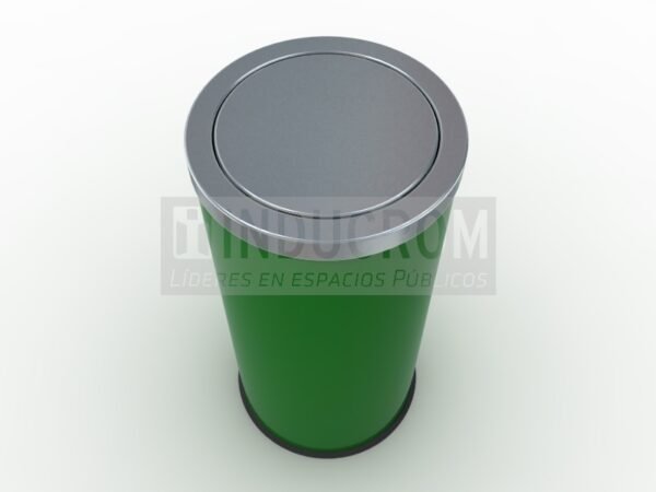 Basurero de acero inoxidable Tapa Péndulo Praga