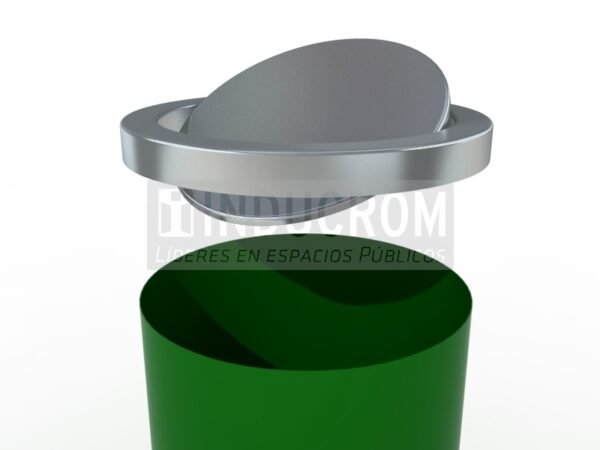 Basurero de acero inoxidable Tapa Péndulo Praga