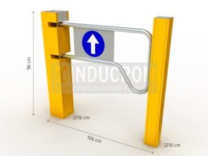 Portillón Chapa Electromagnética