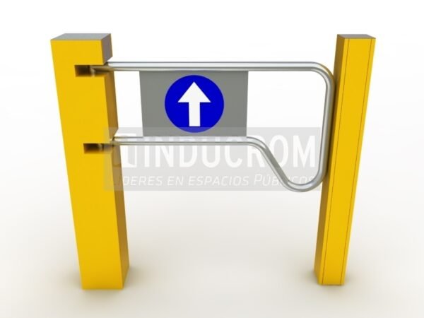 Portillón Chapa Electromagnética