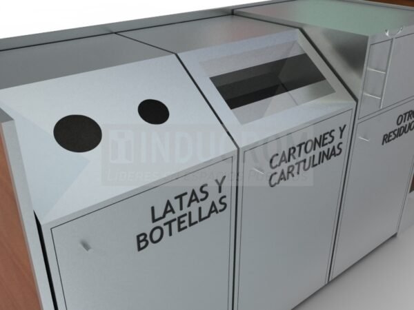 Basurero Ecológico Patio de Comidas