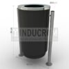 Basurero Urbano Amsterdam con Soporte