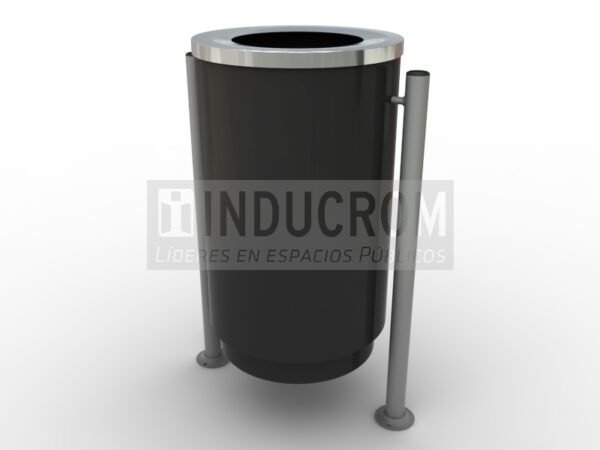 Basurero Urbano Amsterdam con Soporte