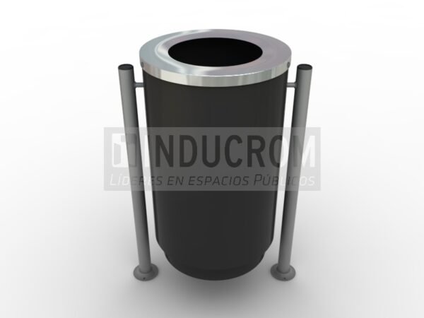 Basurero Urbano Amsterdam con Soporte