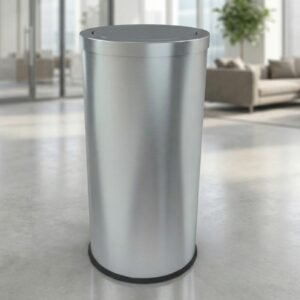 Basurero de acero inoxidable Tapa Péndulo Praga