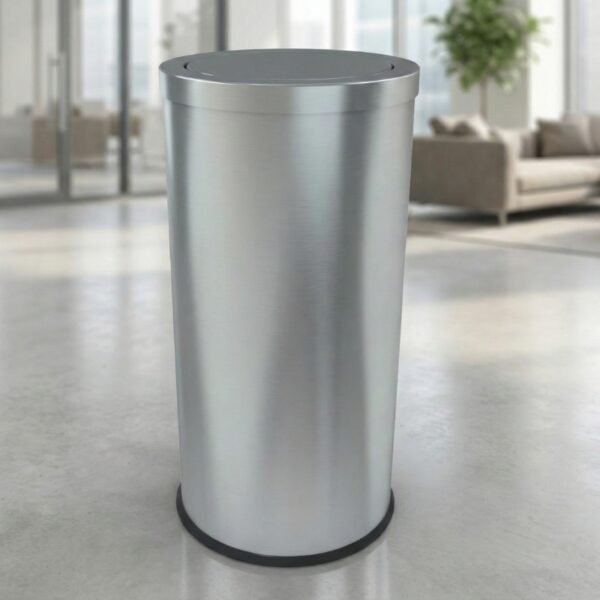 Basurero de acero inoxidable Tapa Péndulo Praga