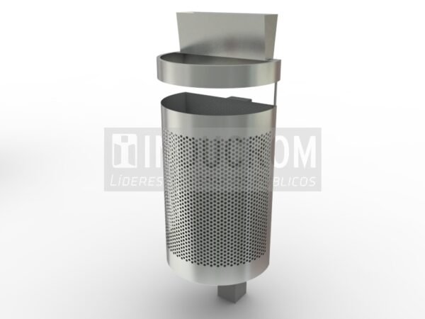 Basurero Urbano Media Luna Brisa