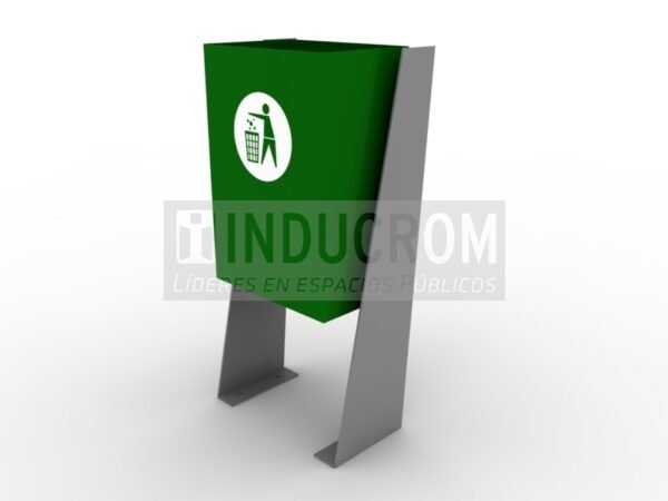 Basurero Urbano Leverkusen sin Techo