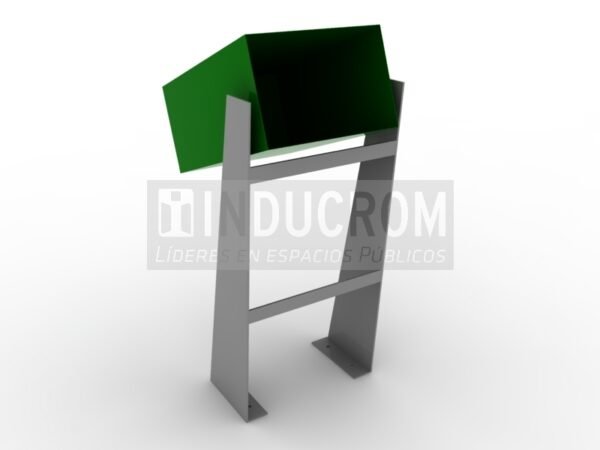 Basurero Urbano Leverkusen sin Techo