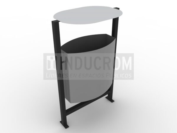 Basurero Urbano Liverpool con Techo