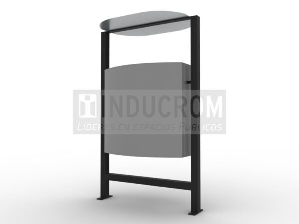 Basurero Urbano Liverpool con Techo