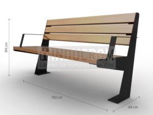 Banqueta / Escaño Leverkusen