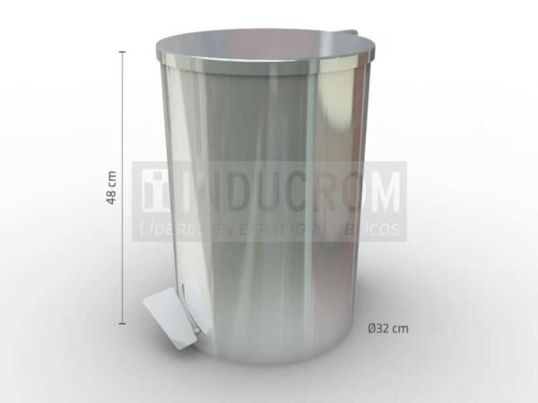 Basurero Tapa Pedal Dresden