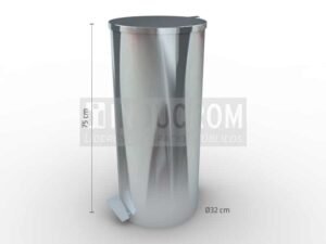 Basurero Tapa Pedal Freiburg