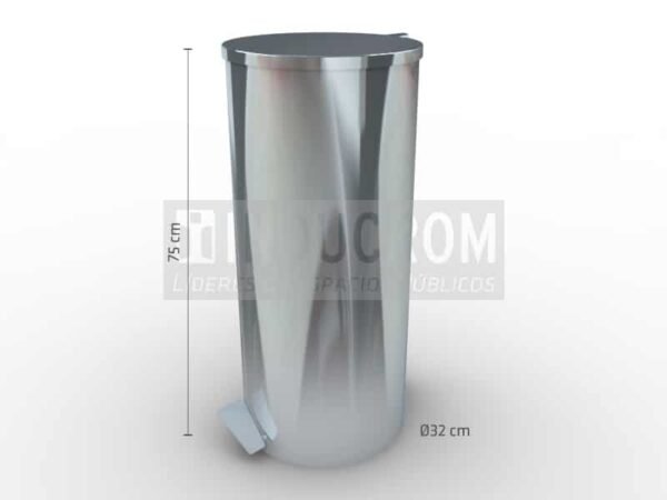 Basurero Tapa Pedal Freiburg